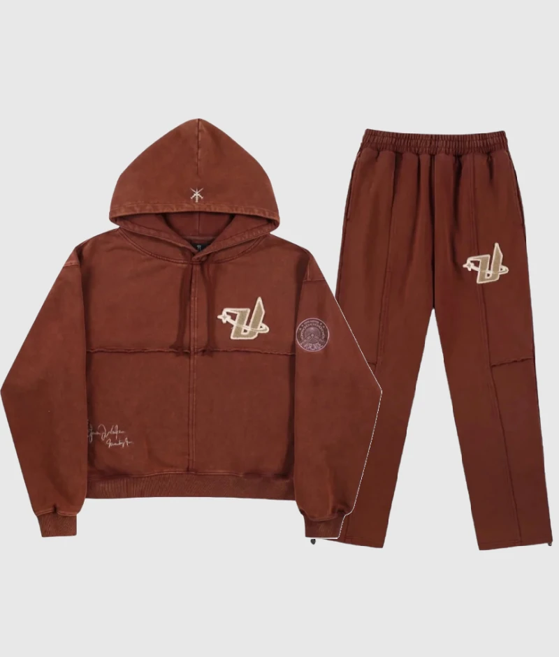 Unknown-London-Panelled-Tracksuit-Brown-3
