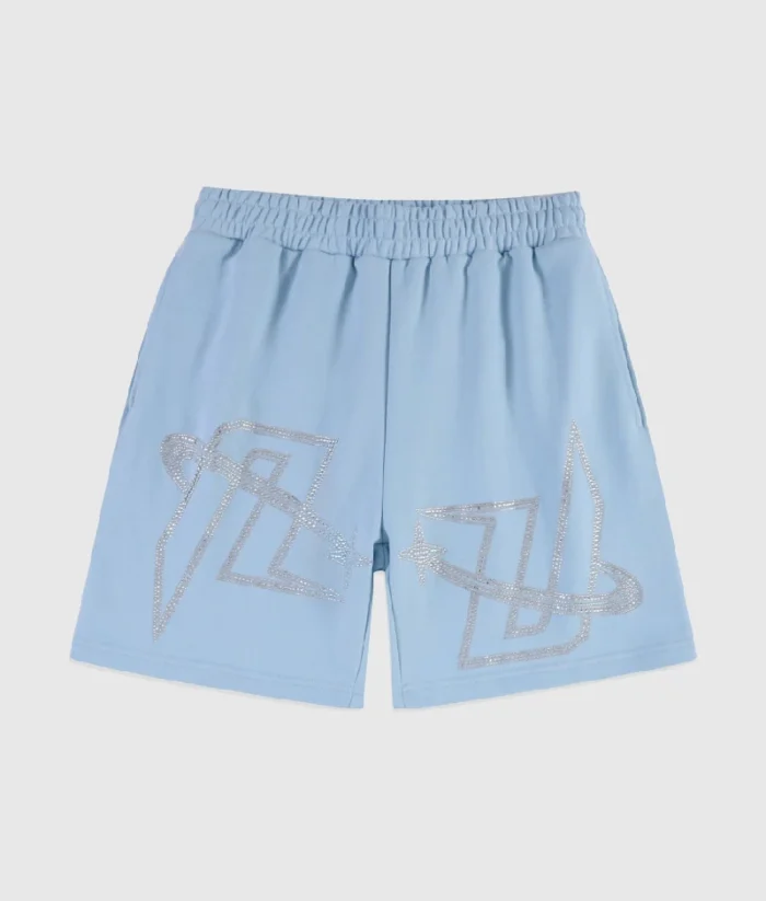 Unknown-London-Rhinestone-Shorts-Blue-2-700x823