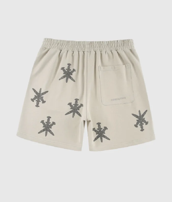 Unknown-London-Rhinestone-Shorts-Sand-1-700x823