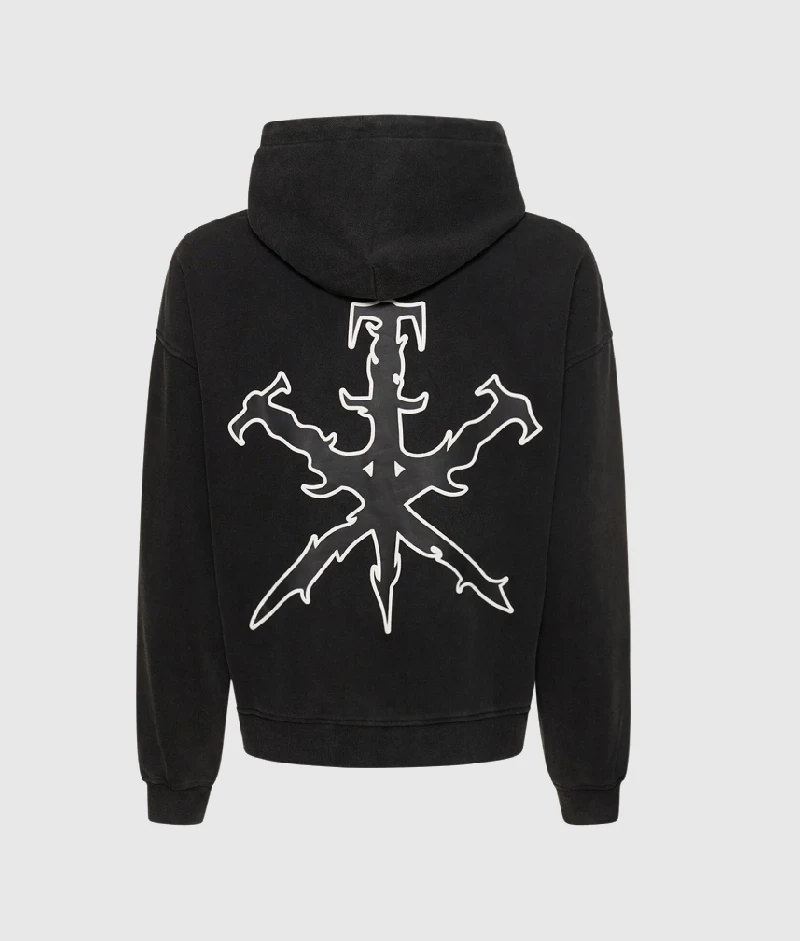 Unknown-Vintage-Tribal-Dagger-Cotton-Hoodie-Black-1
