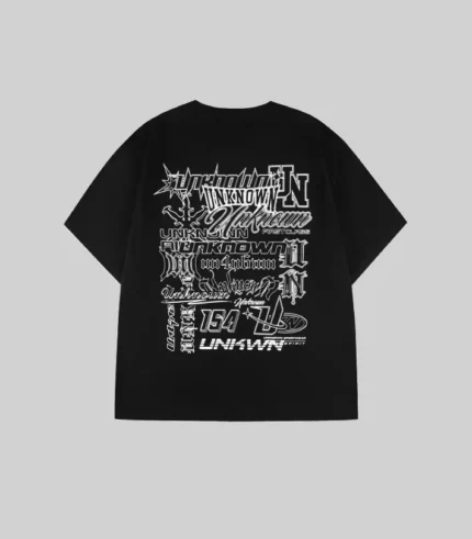 UNKNOWN LONDON | Multi Logo T-Shirt